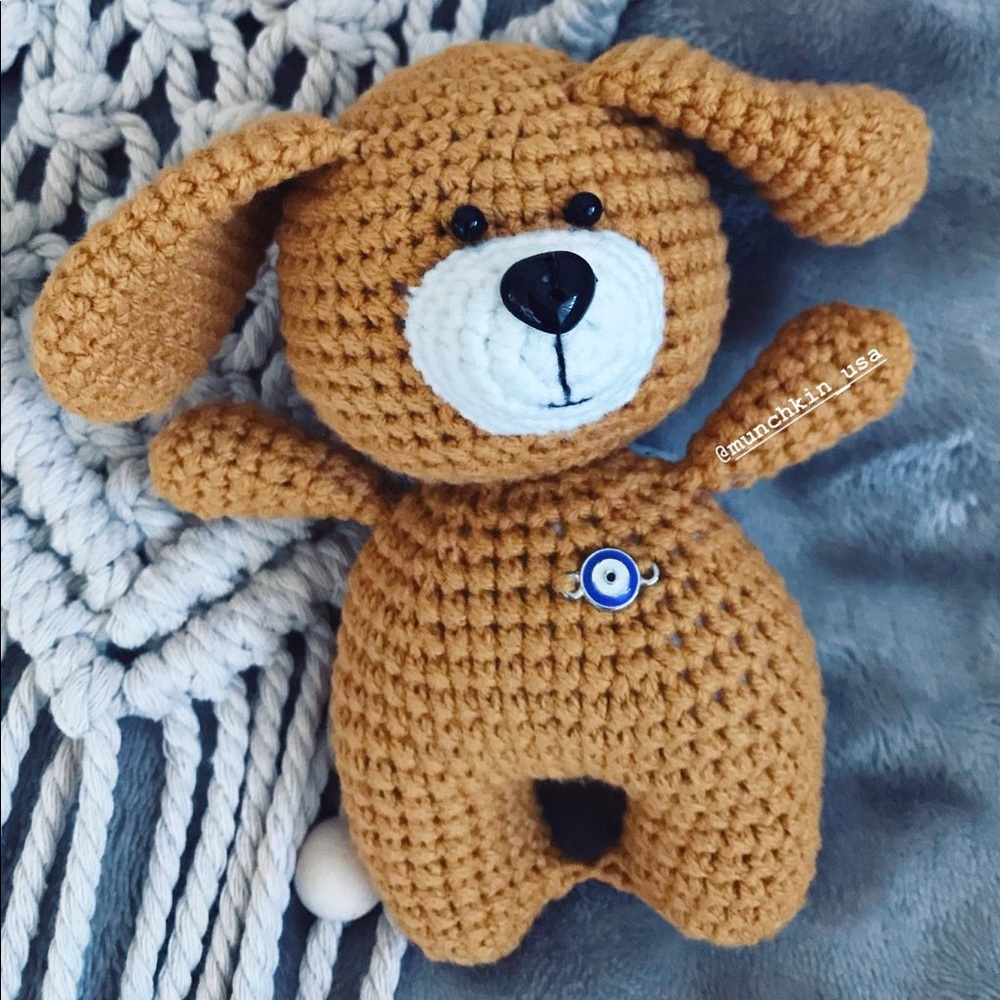 Handmade knitted toy🦔